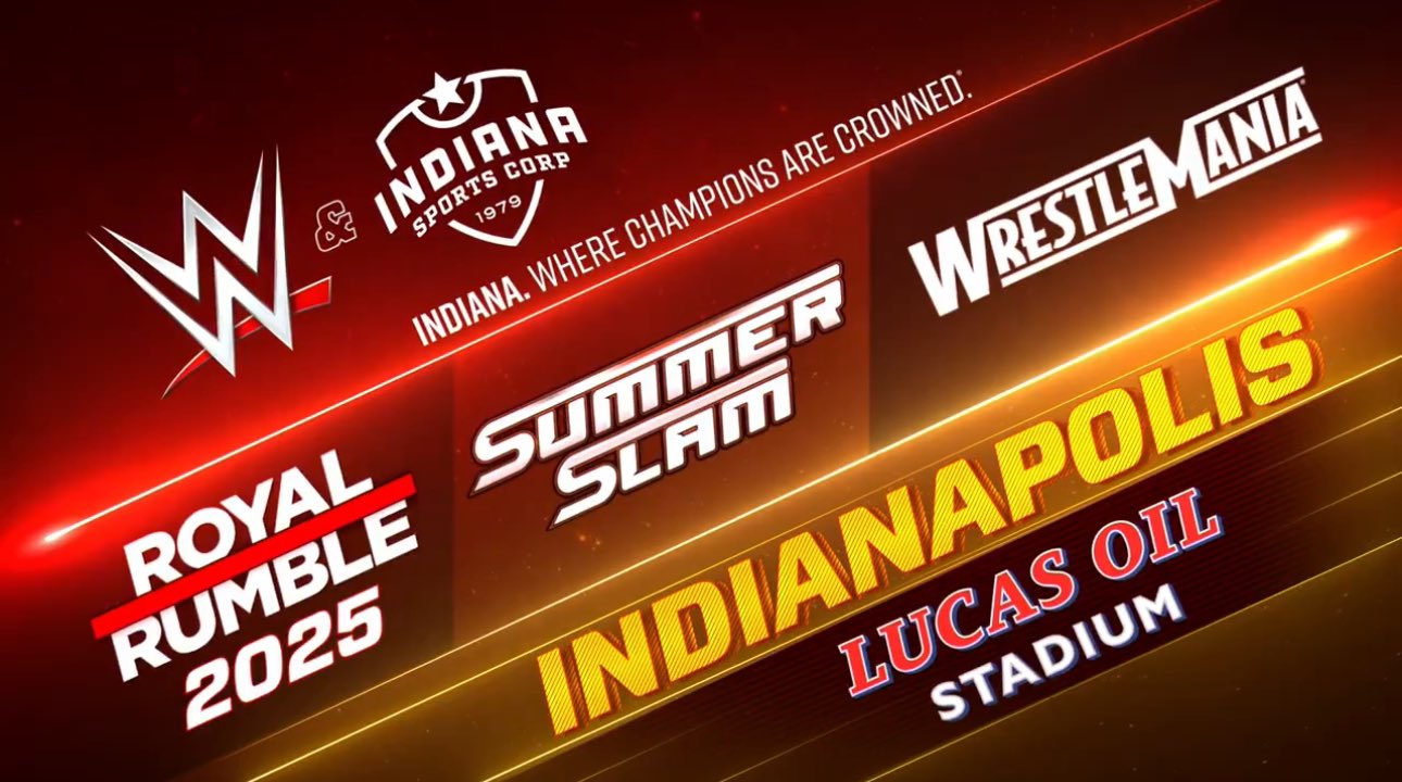 WWE Trinity Comes through Indianapolis starting 02/01/2025! THE